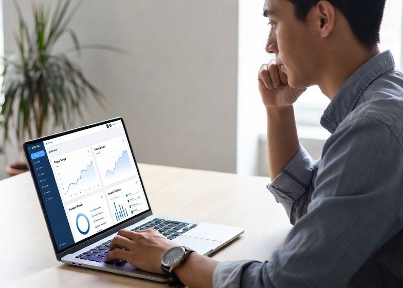 developer launching saas dashboard